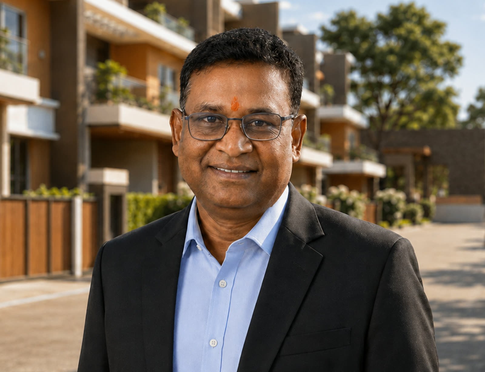 Mr. M. Ramesh Rao, Director, photographed at Woods Estate