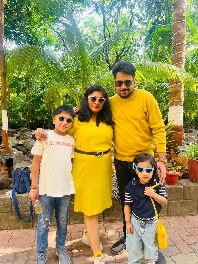Priya and Murari Mittal, residents of Woods Estate